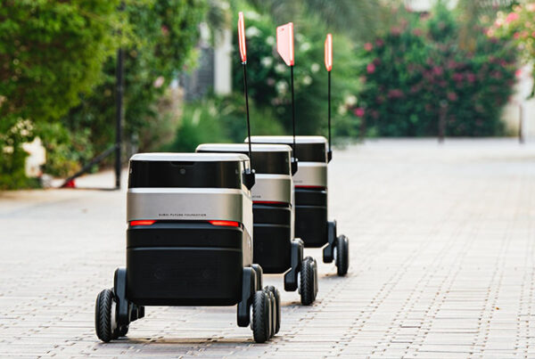 Autonomous robots deliver food, groceries to residents of Sustainable City in Dubai